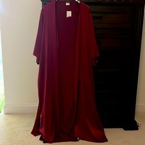 Women’s floor length robe